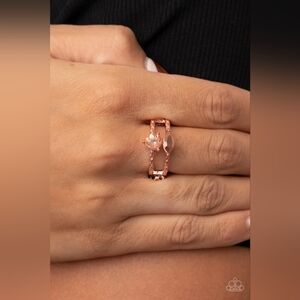 Embraceable Elegance Copper Ring